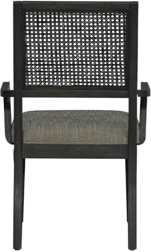 Liberty Furniture Caruso Heights Blackstone Panel Back Arm Chair-1