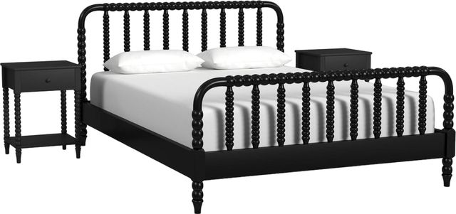 homestyles® Spindle Black 3-Piece Queen Bedroom Set-0