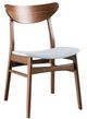 Furniture of America® Skien 2-Piece Light Gray/Walnut Side Chair Set-0