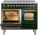 Ilve® Nostalgie II Series 40" Emerald Green Pro Style Induction Range-2