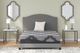 Sierra Sleep® by Ashley® Hybrid Gray King Mattress Set-3
