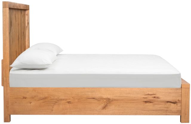 Magnussen Home® Laramie Honey Wheat California King Panel Storage Bed-2
