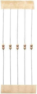 RadioShack 1/8-Watt 1K Carbon Film Resistors (5-Pack)-0
