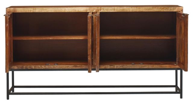 Jaipur Furniture Executive Brown 4-Door Cabinet-2