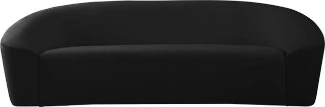 Meridian Furniture Riley Black Velvet Sofa-0