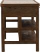 Dovetail Furniture Elston Brown Kitchen Island-2