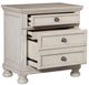 Homelegance® Bethel Wire Brushed White Nightstand-3