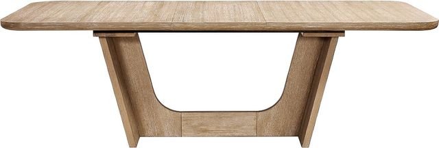 Mazin Furniture Wilshire Natural Oak Dining Table-2