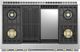 Monogram® Statement Collection 48" Stainless Steel Pro Style Dual Fuel Range-4