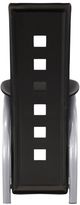 Homelegance® Sona Black/Silver Counter Chair-4
