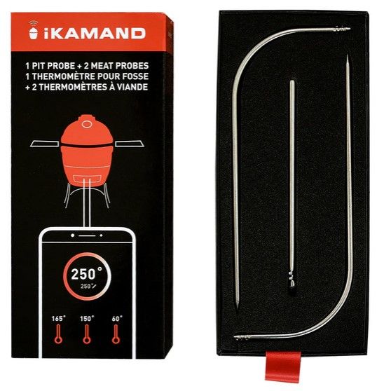 Kamado Joe® iKamand™ 3-Piece Meat and Pit Probe Set-0