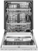 LG 24" Smudge Resistant Stainless Steel Built In Dishwasher-3