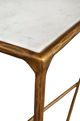Furniture Classics Bronson White Console Table with Gold Base-4