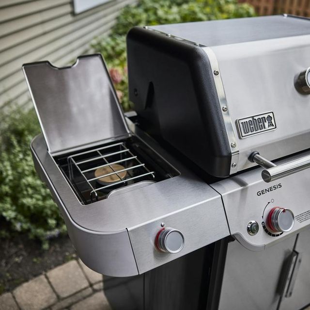 Weber® Genesis S-335 3-Burner Stainless Steel Freestanding Liquid Propane Grill-3