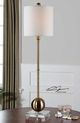 Uttermost® Laton Brushed Brass Buffet Lamp-1