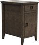 Null Furniture Woodmill Sable Charging Chairside Cabinet-0