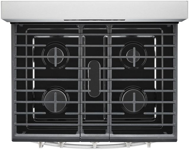 Whirlpool® 30" Fingerprint Resistant Stainless Steel Free Standing Gas Range-3