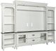 Liberty Furniture Allyson Park Charcoal/Wirebrushed White Entertainment Center with Piers-0
