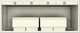 Vent-A-Hood® Designer Series 60" Biscuit Wall Mounted Range Hood-3