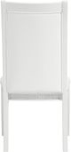Elements International Diedra White Side Chair-2