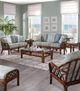 Braxton Culler Customizable Edgewater Glass Top Cocktail Table-2