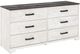 Signature Design by Ashley® Shawburn Charcoal Gray/Whitewash Dresser-0