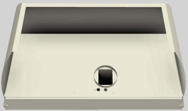 Vent-A-Hood® Designer Series 48" Biscuit Wall Mounted Range Hood-2