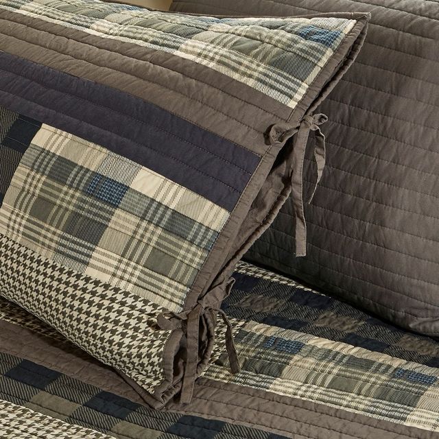 Olliix by Woolrich Tan Winter Plains 5 Piece Day Bed Cover Set-2