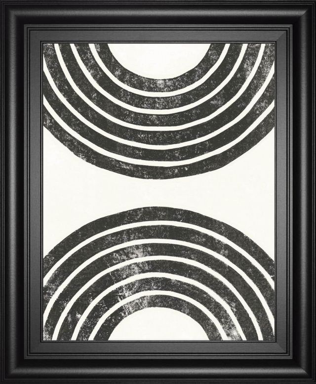 Classy Living Moira Hershey Over the Rainbow BW I 22"W Wall Art-0