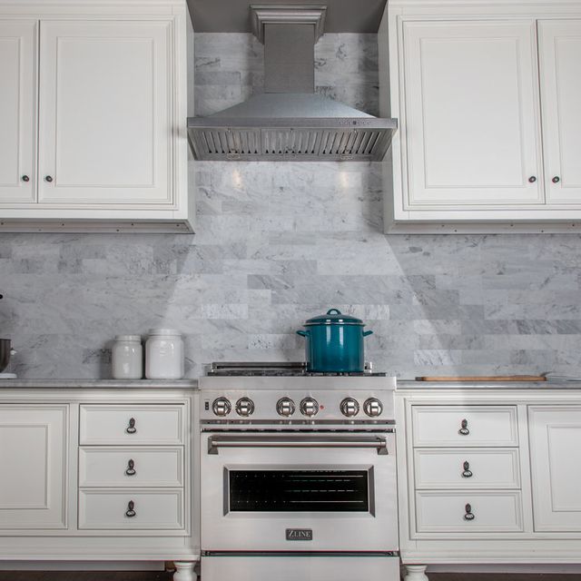ZLINE 36" Satin Stainless Steel Wall Mount Range Hood-1