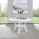 Coaster® Judd Pearl White Round Dining Table-2