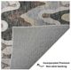 Dalyn™ Rug Company Lorenzo LN6 Charcoal 5'x8' Area Rug-3