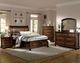 Homelegance® Cumberland Brown Cherry California King Storage Sleigh Platform Bed-1