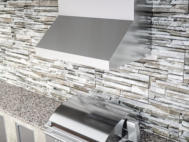 Zephyr Pro Collection Cypress 36" Stainless Steel Outdoor Pro Style Wall Ventilation-2