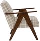 Best® Home Furnishings Customizable Field & Stream Home Bayden Sawhorse Accent Chair with Dark Walnut Legs-2