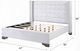 ACME Furniture Artesia Tan Upholstered Queen Panel Bed-2