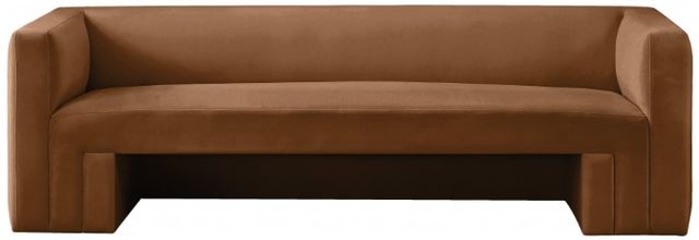 Meridian Furniture Henson Saddle Velvet Sofa-1