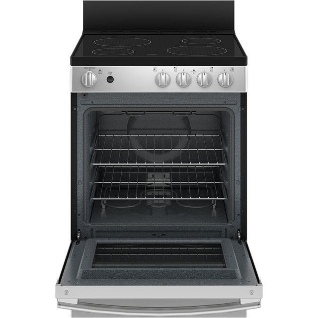 GE® 24" Stainless Steel Freestanding Electric Range-2