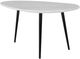 Renwil® Keely White Coffee Table with Matte Black Base-2