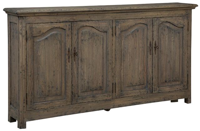 Furniture Classics Hughes Distressed Gray Brown Server-0