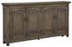 Furniture Classics Hughes Distressed Gray Brown Server-0
