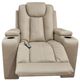 Signature Design by Ashley® Elevate Edges Coin Manual Glider Recliner -2