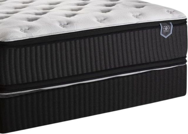 Restonic® Winter Orchid 15'' Hybrid Plush Euro Top Full Mattress-1