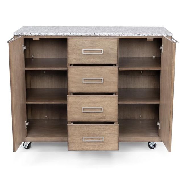 homestyles® Big Sur Brown Kitchen Cart-1