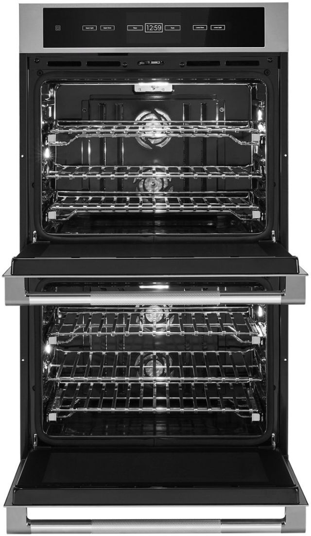 JennAir® 30" Stainless Steel Built-In Double Electric Wall Oven-7