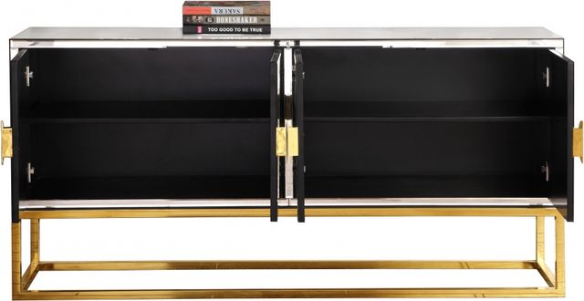 Meridian Furniture Marbella Gold Sideboard-1