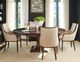 Lexington Home Customizable Silverado Bromley Upholstered Dining Arm Chair-1