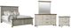 Steve Silver Co. Bear Creek 4-Piece White Smoke King Bedroom Set-4