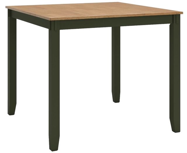 Signature Design by Ashley® Gesthaven 5-Piece Green/Natural Counter Height Dining Set-2