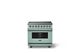 Viking® 5 Series 36" Splash Pro Style Induction Range with Polished Chrome Trim-3